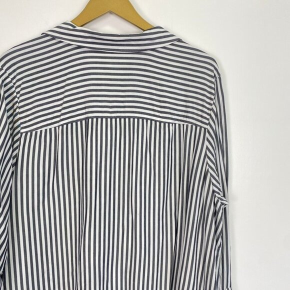 J. Jill Striped Button Down Top - Picture 10 of 12